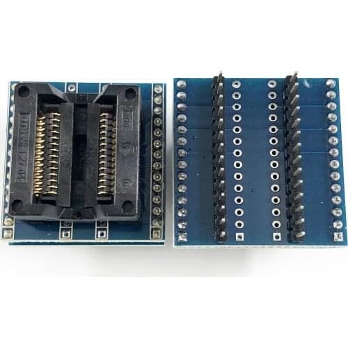 RT809H SOP28 to DIP28 Adapter Socket IC SOIC28 to DIP28 pin pitch 1.27 IC test programmer adapter SMT Test Socket ZIF adapter