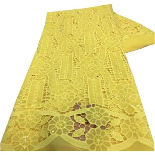 African Lace Fabric 2021 French Net Lace with Sequins Fabrics High Quality African Tulle Sequins Lace Fabric XZ-200