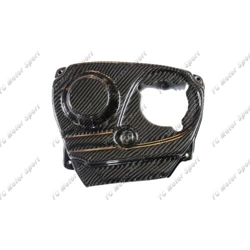 Car Accessories Carbon Fiber Engine Cam Gear Cover Fit For Nissan R33 GTST ECR33 RB25DET Cam Cover Car-stying