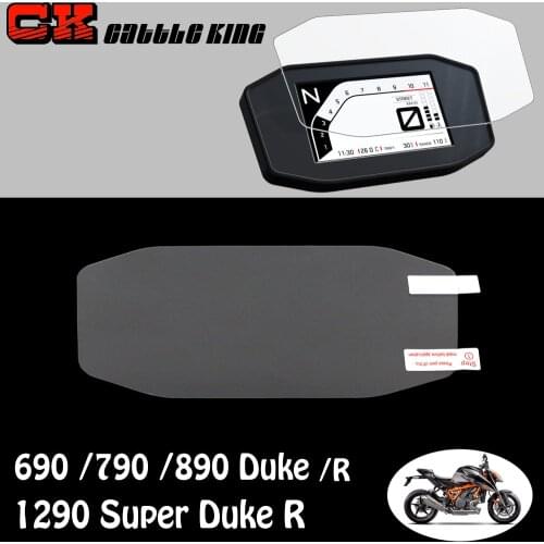 For KTM 690 Duke / 790 Duke /1290 Super Duke R / 890 Duke R Motorcycle Cluster Scratch Cluster Screen Protection Film Protector