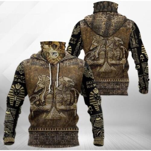 Ancient Egypt 3D Printed Hoodies Harajuku Fashion Sweatshirt Women Men Casual Pullover Hoodie Mask Warm Drop Shipping 03