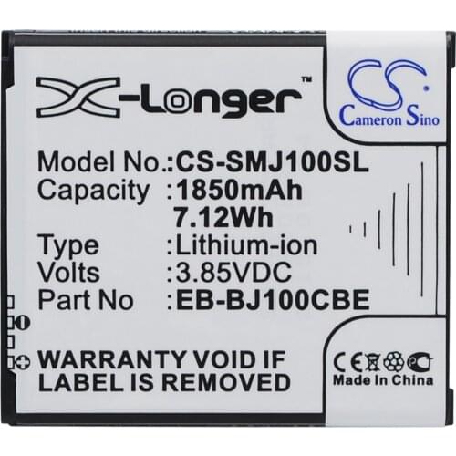 Cameron Sino Mobile SmartPhone Replacement Li-ion Battery 1850mAh For EB-BJ100BBE Wiko Galaxy J1, Galaxy J1 Free Tools
