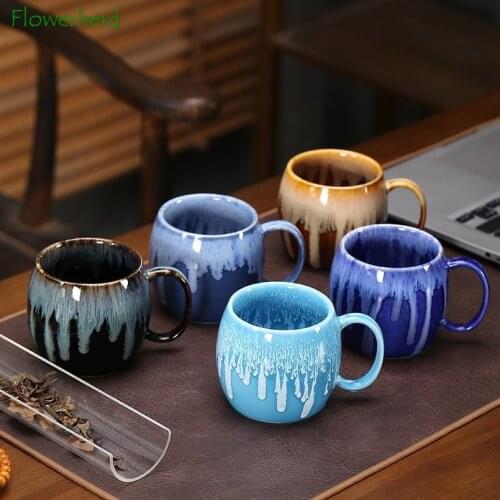 Ceramic Coffee Mug Tea Mug Coffeeware Teaware Office Meeting Porcelain Pottery Mugs Breakfast Home Water Mugs Coffee Cups
