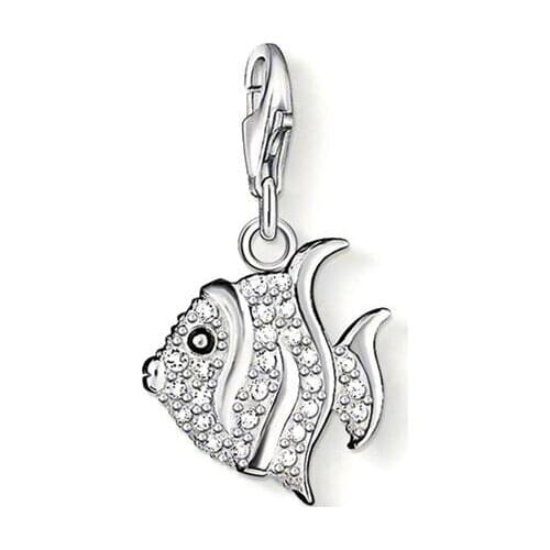 ThomasPT1324 Pendant Hot sale Charm Cute Gift For Who Simply Love All Sea Dwellers Fish Bracelet And Necklace - Style Charm
