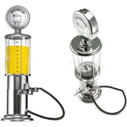 Mini Beer Dispenser Machine Drinking Vessels Double Gun Pump With Transparent Layer Design Gas Station Bar For Drinking Wine