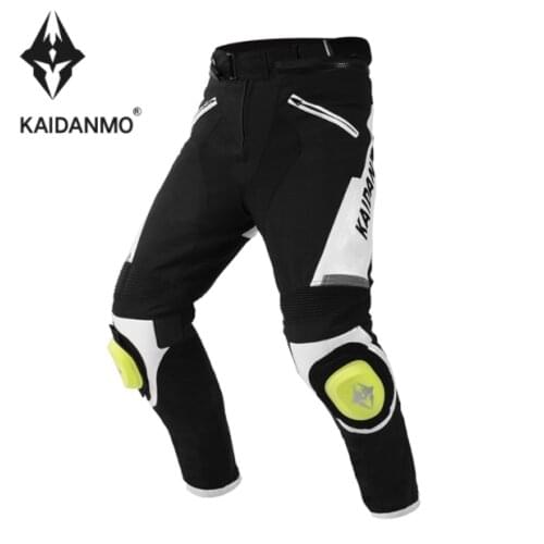 Motorcycle riding pants off-road racing motorcycle anti-fall pants summer leather waterproof warm pants