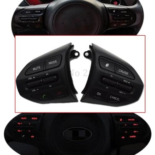 Navigation Player For kia kx3 k4 2014-2019 Car Multifunction steering wheel buttons Cruise buttons With bluetooth button