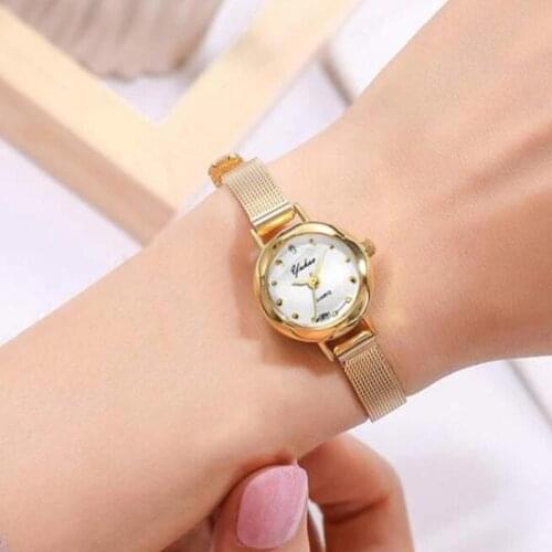 2020 new product Korean version small watch small dial female watch fine mesh strap bracelet watch fashion Women watch