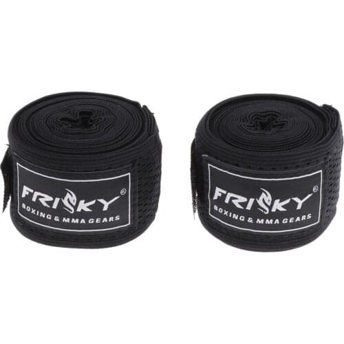 Perfeclan 1 Pair 196" Hand Wraps Elastic Mexican Pro Boxing MMA Hand Bandage
