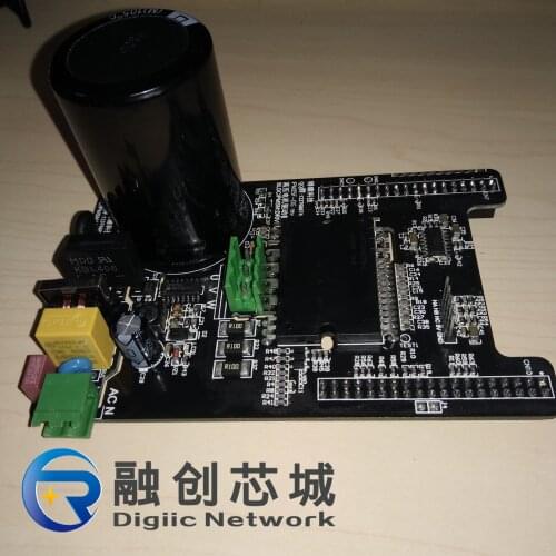 Homemade STEVAL-IPM05F 3Sh Board: FOC Control 400V/8A Non-inductive / Sense Hall / Encoder