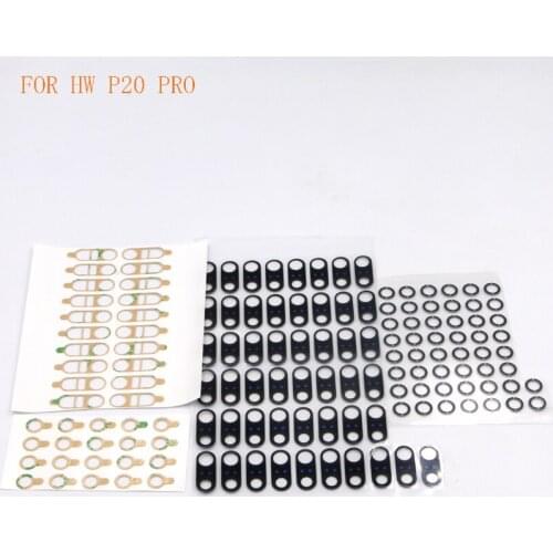 30PCS Original Rear Back Camera Lens Glass Replacement For Huawei P20 Pro P40 Y9 Prime 2019 With Sticker