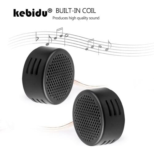 Universal 2x Car Mini Dome Tweeter Car Speaker High Efficiency Loudspeaker Loud Speaker Super Power Audio Sound car tweeters