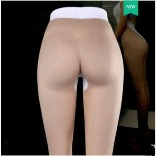 Full Silicone Pads Buttocks and Hips Body Shaper Pants Enhancer Underwear Unisex Shaping Pants