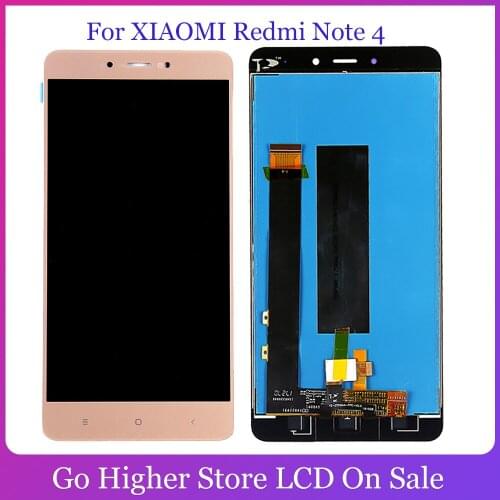 For XIAOMI Redmi Note 4 Note4 Lcd Display Touch Screen Glass Panel Assembly Free Tools