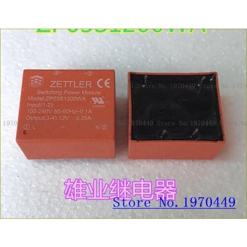 ZP03S1200WA 12V 0.25A