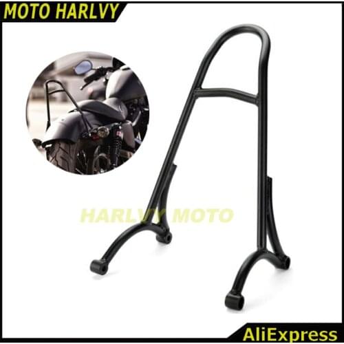 13" Sissy Bar Passenger Backrest Chick Stick For Harley Sportster XL883 XL1200 48 04-16