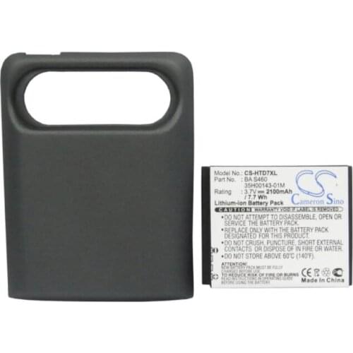 Cameron Sino 2100mah battery for HTC HD7 PD29110 T9292 for T-MOBILE HD7 35H00143-01M BA S460 BD29100