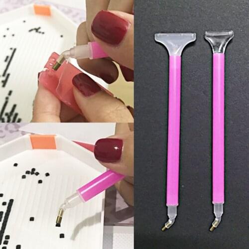 Diamond Painting Accessories Tools Elbow Point Drill Pen easy to carry Paint Pen DIY Crafts Gifts