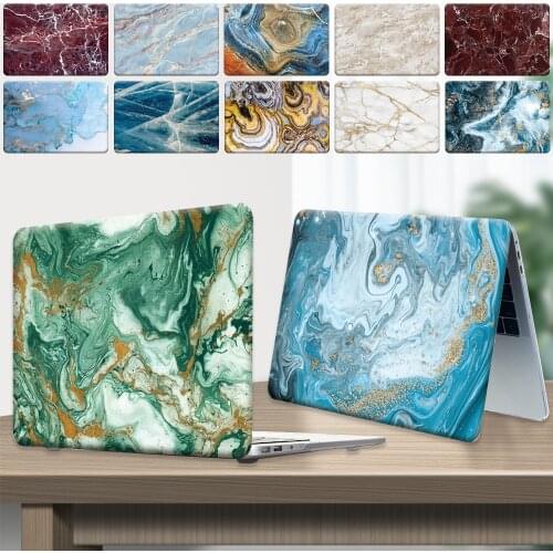 Laptop Case for Apple Macbook Pro 13" A1425 A1502/Pro 15" A1398/Pro 16" A2141/Air 13" A1369 A1466 Marble Pattern Computer Case