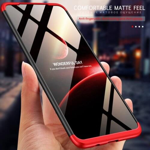 GKK Case for Samsung Galaxy A50 A60 A70 Case 3 in 1 Armor 360 Hard PC Matte Back Cover for Samsung A50 A60 A70 Case Coque Fundas