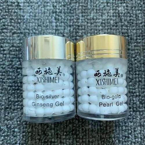 XISHIMEI New Packing 2 BOX Bio-Gold day cream & Phyto Pearl Night Cream Anti Aging Export Collection 60gx2