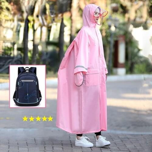 Quality Fashion Man Raincoat Waterproof Ladies Rain Coat Women Windproof Single-person Rainwear Impermeable Environmental Travel