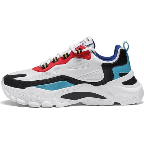 2021 Autumn Men Sneakers Flats Casual Shoes Breathable Mesh Comfortable Training Shoes Mens Outdoor Walking Footwear Breathable