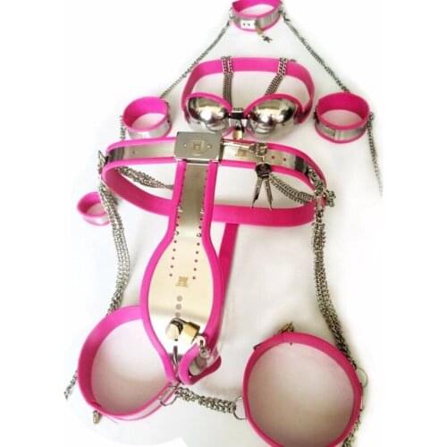 Male Bondage Cock Ring Sex Toys for Men 9pcs/set Male Chastity Belt Stainless Steel Chastity Device Anal Plug Chastity Cage