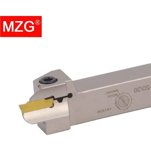 MZG MGHH 4.0 Width Left Hand End Face Groove External Toolholders CNC Lathe Machine Cutter MGMN Grooving Turning Tool Holder