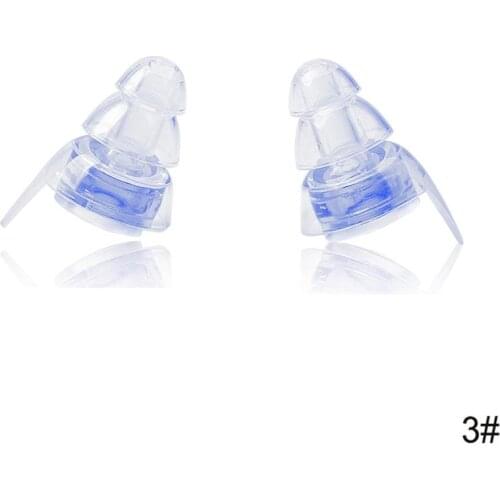 1 Pair Silicone Swimming Ear Plugs Professional Ear Protection Sleep Music Earplugs Noise Reduction Sports or 1 Pcs Carry Case