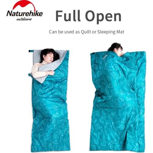 Naturehike Summer Thin Envelope Sleeping Bag Adult Single Ultralight Waterproof Portable Outdoor Camping sleeping bag