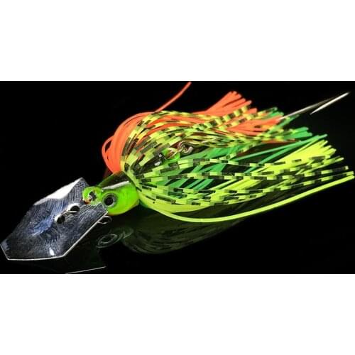 WALK FISH 7cm 10g Spinner Bait Fishing Lure Buzzbait chatter bait wobbler isca artificial rubber skirt for bass pike walleye