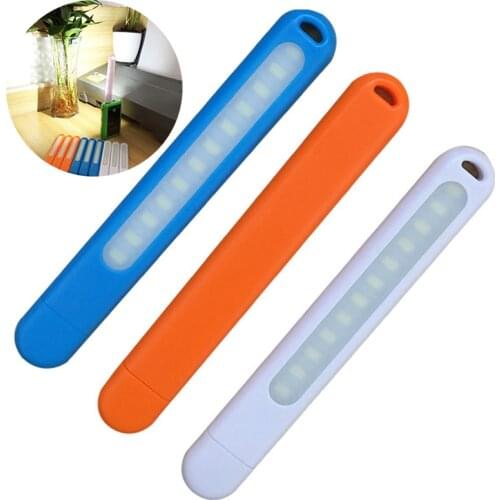 1PCS USB Led Book Light Reading Lamp Mini 12 Leds Night Lights Luminaria Books Nightlight For Power Bank Computer Laptop Kitap