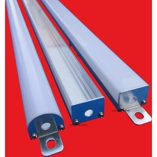 10pcs 40inch,1m each led bar light housing,led aluminium profile for 5050,5630,3528 strip,12mm PCB led channel bar light housing
