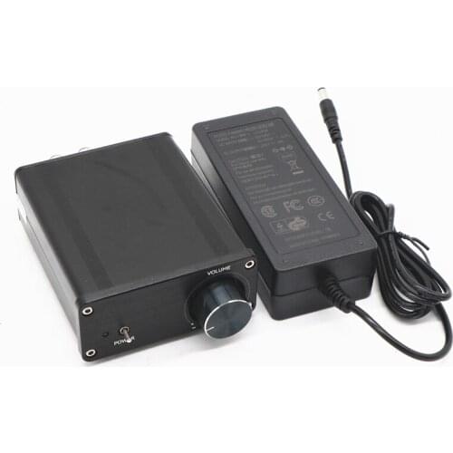 TIANCOOLKEI YJ20D 100w 2-channel stereo audio amplifier TPA3116 digital amplifier Good music sound With DC24V 6A power adapter