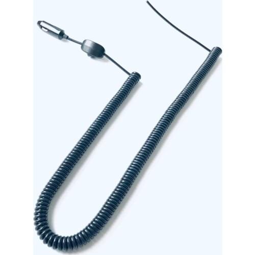 2 core 180W Car Motorcycle Retractable cable Led work light Roof light bar Police Siren Alarm horn Extension Spring Wire Cord