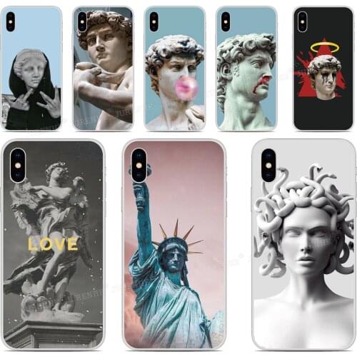 DIY Custom Photo Cover Art David Statue Cases For ASUS-ZenFone Max Pro M1 Rog Phone 2 6 5 5Z 4 Lite L1 Shot Plus M2 Phone Case