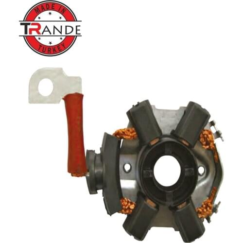Starter Brush Holder with Carbon Brushes BSX 200-201 6x18x12,7/14,2 12 Volt Made In Turkey 1 007 010 124, 1 007 010 135