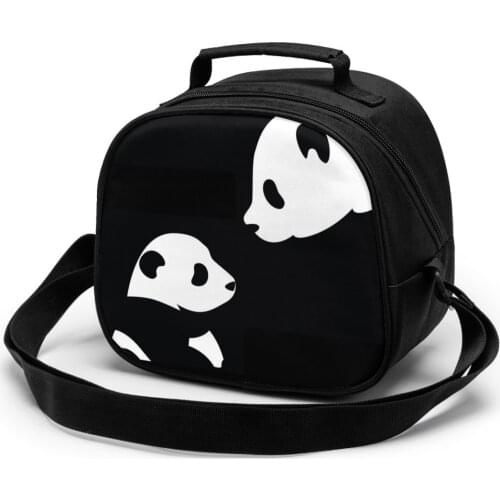 Panda Children fashion lunch bag thermal insulated bag travel casual insulated picnic bag thermo food for kids meal bag