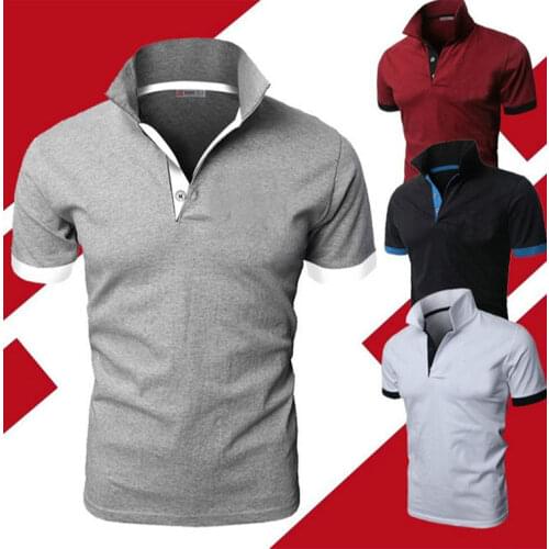FUZHAN Mens Polos