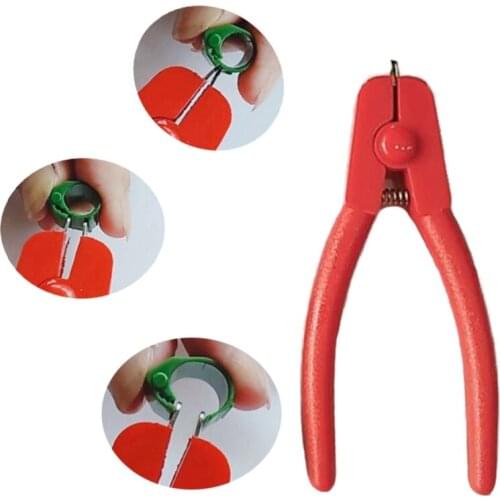 Pigeon Foot Ring Cutter Remove Electronic Pliers Gear Racing Foot Scissors Hand Tool Bird Breeding Appliances Bird Supplies