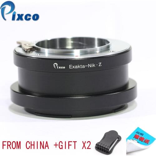 Pixco For Exakta-Nik Z Lens Mount Adapter Ring for Exakta Lens to Suit for Nikon Z Mount Camera For Nikon Z6 Z7 + Gifts