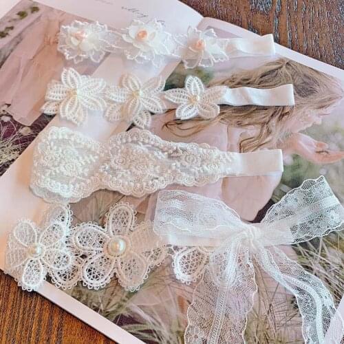 Lace Flower Baby Girl Headband Baby Hair Accessories Newborn Hairband Headbands For Girls Turban Toddler Headwear Free Shipping