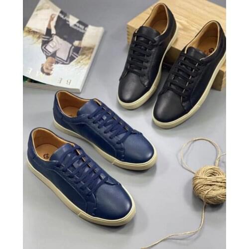 Billionaire Autumn And Winter Shoes Mens Shoes Fashion casual Mens Casual Shoes Leather cowhide Casual Shoes