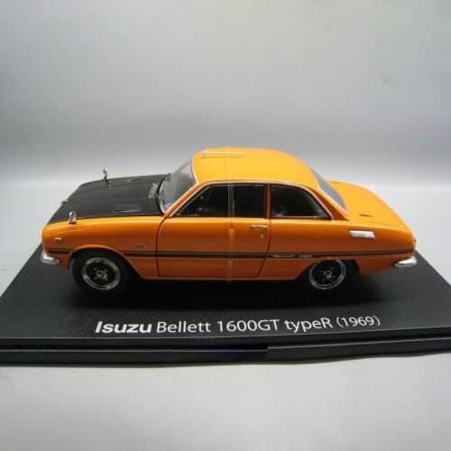 1/24 Isuzu BELLETT 1600GT Alloy Car Model Metal Diecast Vehicle Toys Collection Souvenir Ornaments Display Gift for Adult