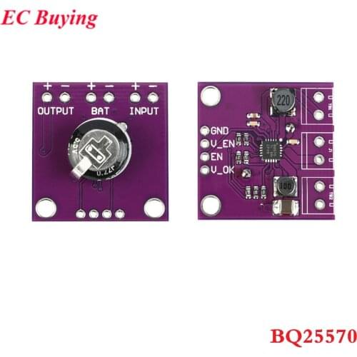 BQ25570 Energy Harvester Module Step Up Boost Charger and Buck Step Down Converter Module Low Power Wireless Network