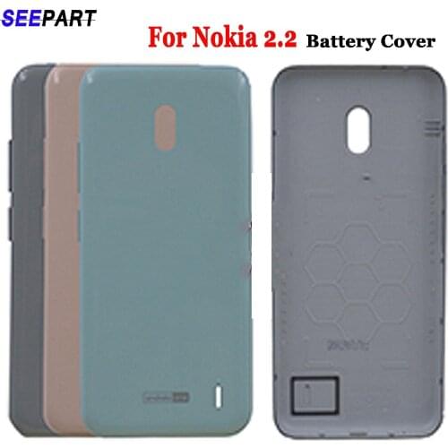 100% NEW Battery Cover For Nokia 2.2 Rear Housing Back Case For Nokia 2.2 Battery Cover Replacement For Nokia 2.2 Back Cover
