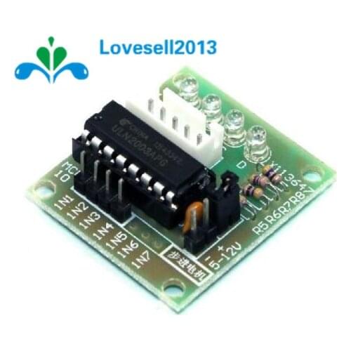 2PCS ULN2003 ULN2003AN Stepper Motor Driver Board Module for Arduino 28BYJ-48 5V 12V