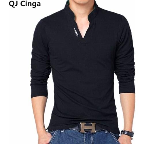 Мужские однотонные футболки Qj cinga China At AliExpress