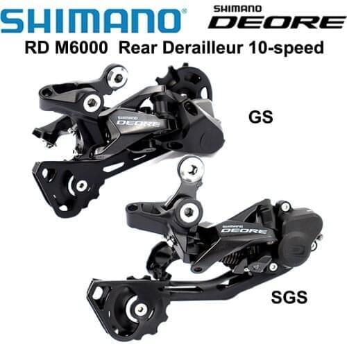 Shimano Deore RD M6000 m4120 SGS Shadow 2x10/11 speed Rear Derailleur m6000 GS SGS MTB Mountain bike Derailleurs